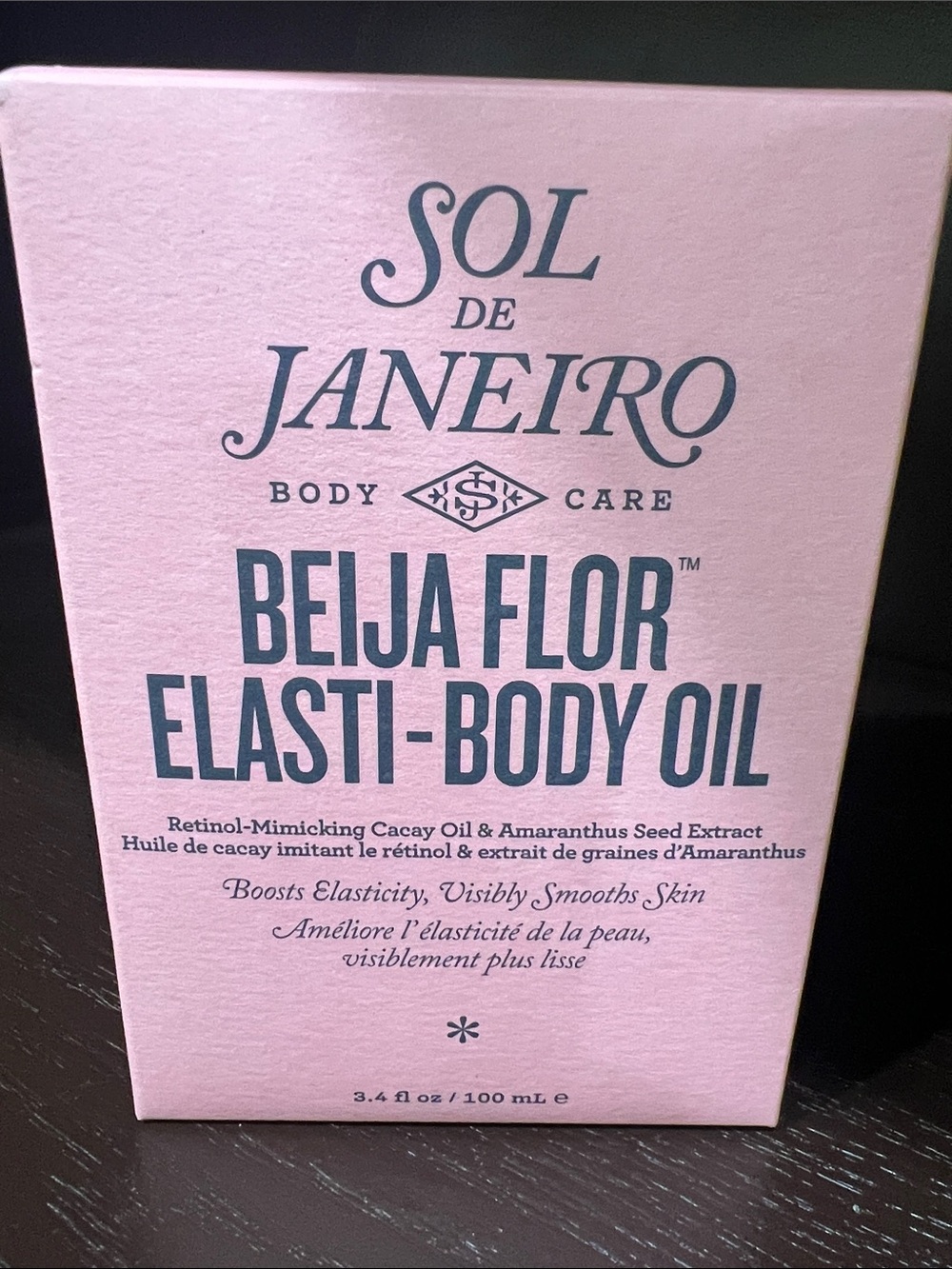 BRAND NEW IN BOX~Sol de Janeiro Beija Flor Elasti-Body Oil~FULL SIZE